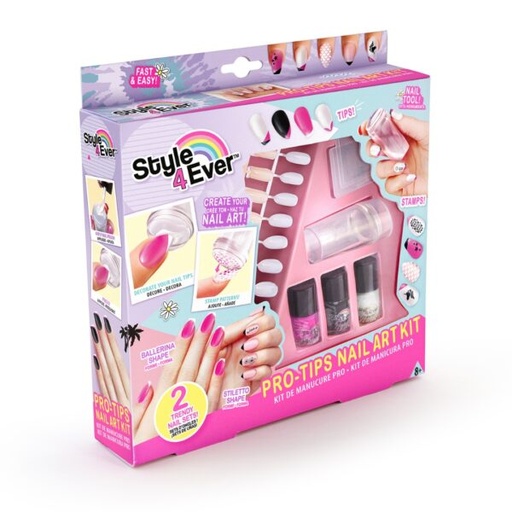 [CTOFG262] Set de Manicura Pro  C/ 2 Juegos de Uñas 8a+