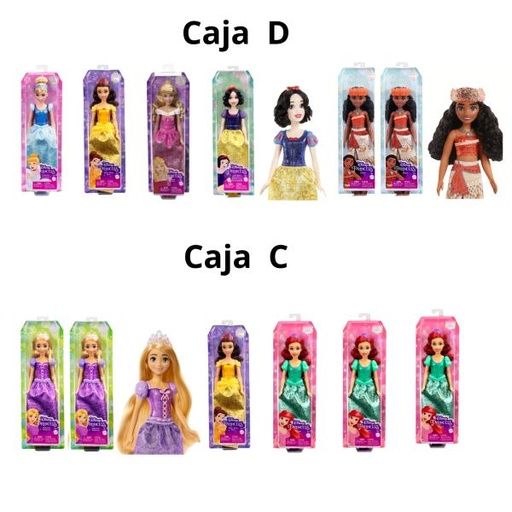 [MTHLW02] Muñecas Princesas Disney Surt/6