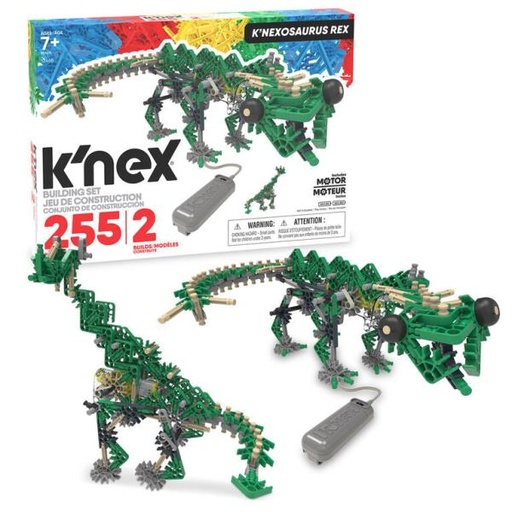 [BFKN12468] Set de Construcción Knexosaurus Rex 255 Pzs 7a+