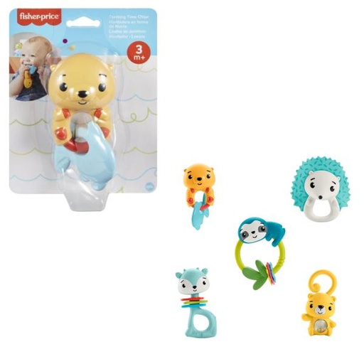 [MTHJW11] Fisher-Price Sonajeros Animales Divertidos Surt/5 3m+