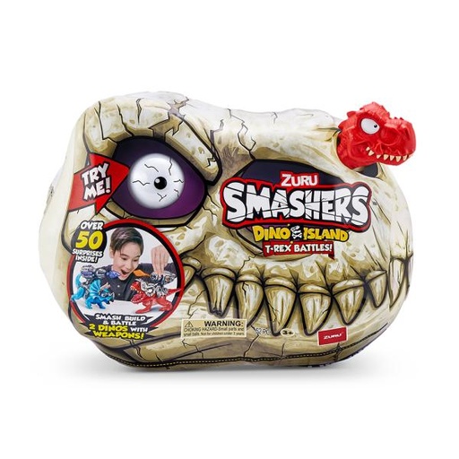 [ZU74102] Smashers Dino Island T-Rex Battles Sorpresa Surt/2 3a+