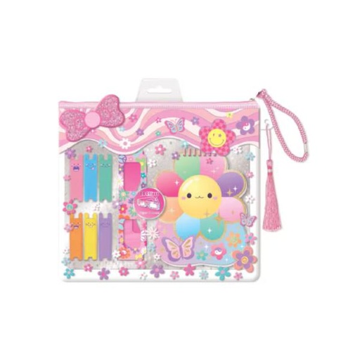 [HF332GF] Set de Notas de  Actividades en  3D de Flor 5a+