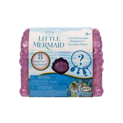 [JP225934] Cofre del Tesoro Sorpresa de la Sirenita Displ/12 Surtido 3a+