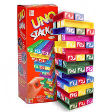 [MT43535] Mattel Games - Juego de Mesa Uno Stacko 7a+