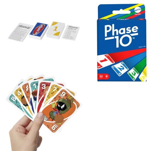 [MTW5800] Mattel Games - Juego de Mesa Phase 10 7a+