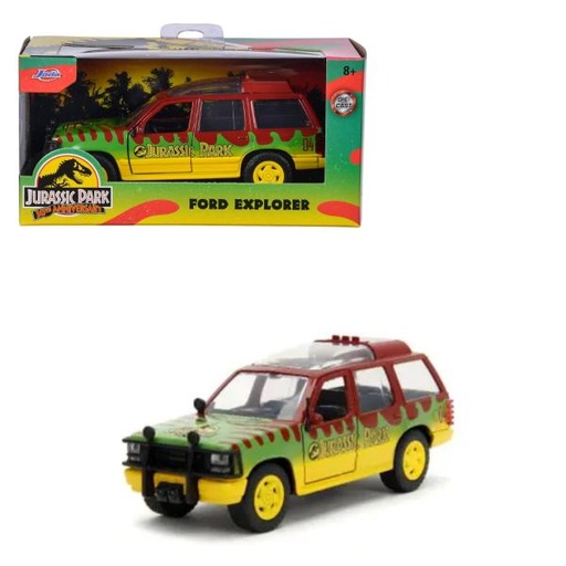 [JA31956] Carro Ford Explorer Jurassic Park 30th Aniversario Esc:1:32 Displ/6 8a+