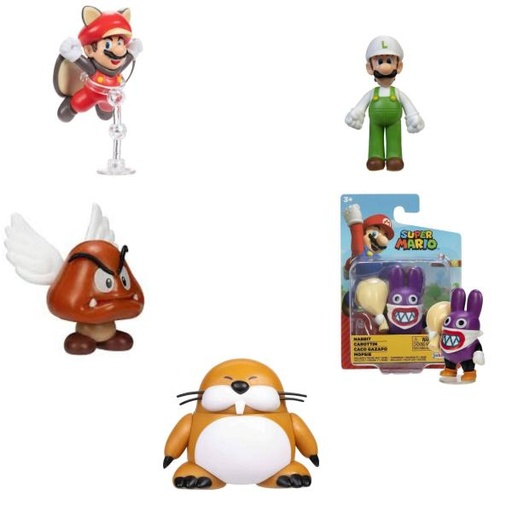 [JP423194] Figuras  Articuladas Super Mario  Surt/4 3a+