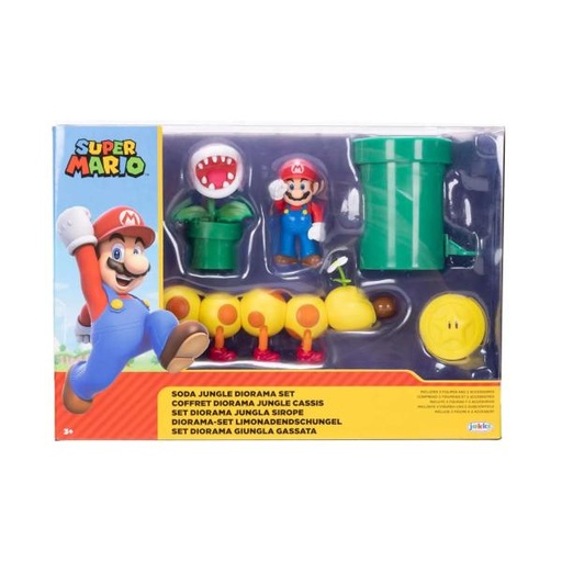 [JP421604] Set de Super Mario Diorama de la Jungla Sirope 3a+