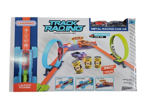 [WWJJ166] Pista de Carros Truco 360° 6a+ (454605)