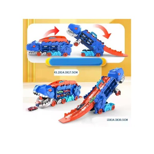 [WWMH176] Camión de Dinosaurio Transportador de Vehículos 3a+ (452960)