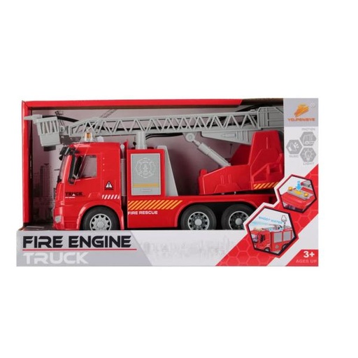 [WWPY8931A] Carro de Bomberos con Luz y Sonido 3a+ (454490)