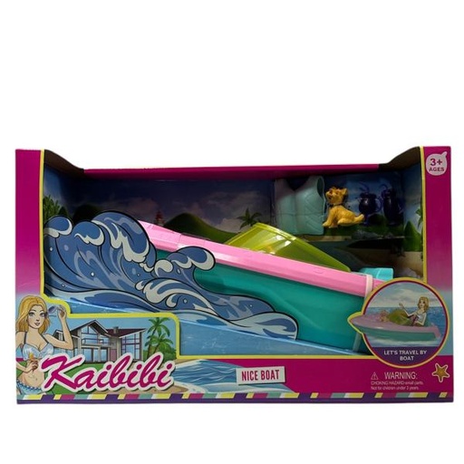 [WWWG003] Lancha con Accesorios para Muñeca 3a+ (455800)