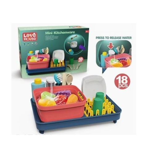 [WWXG215B] Set Lavado para Cocina  18 pzs 3a+ (454308)