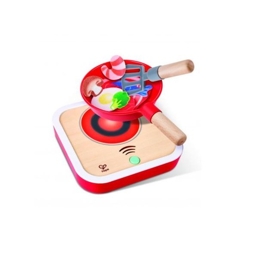 [HIE3189] Cocina de Madera con Juguetes de Madera 10Pzs 3a+