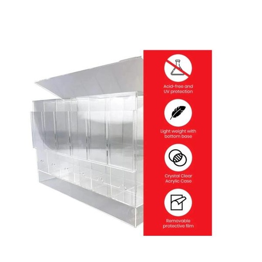 [DC4951] Exhibidor Acrílico para 6 Funkos Pop 7a+