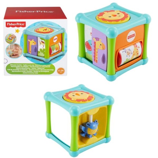 [MTBFH80] Fisher-Price Cubo Animalitos de Actividades 6-36m