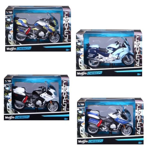 [MB34306] Motocicletas de Policia Esc:1:18 Displ/18 Surt/3 3a+ (323068)(32306)