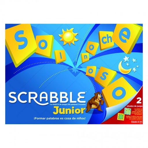 [MTY9734] Mattel Games - Juego de Mesa Scrabble Junior 610a