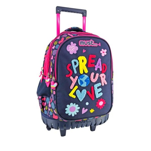 [DK585549] Salveque con Rodines Must 34X20X44 cm 3 Compart Difunde Tu Amor