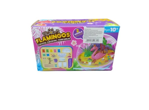 [WWJX204292A] Terrario de Flamingo en Esfera con Accesoriós 10a+ ( 448802)
