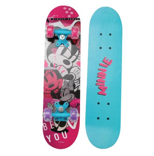 [PI11503MN] Patineta de 24" de Disney Minne  Mouse  C/Luz 5a+