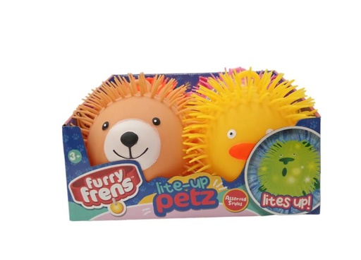 [JU3708] Balones en Forma de Animales con Luz Displ/4 y Surt/4 3a+