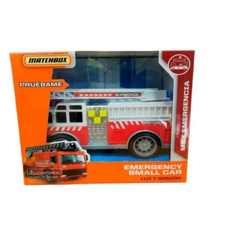 [FXGY711] Vehiculos Matchbox de Emergencias con Luz y Sonidos Surt/3 3a+