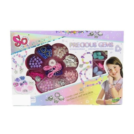 [TA08012] Set de Abalorios y Gemas Preciosas 8a+