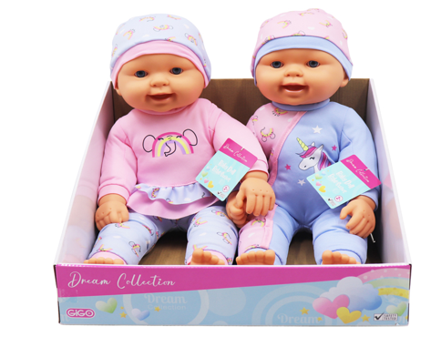 [GIG23604] Bebé Suave 50.5cm Surt/2 Display/4 Dream Collection 2a+