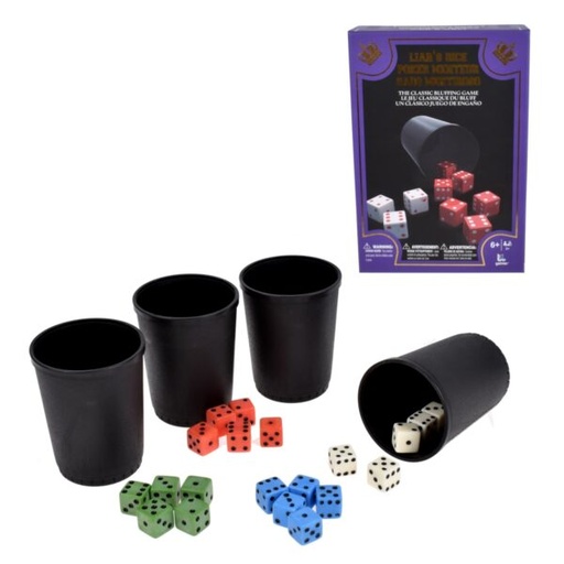 [PP745] Juego de Mesa Poker Mentiroso 6a+