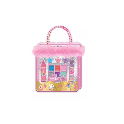 [HF143BB] Bolsito de Cosméticos con Prensas de Bailarina 8a+