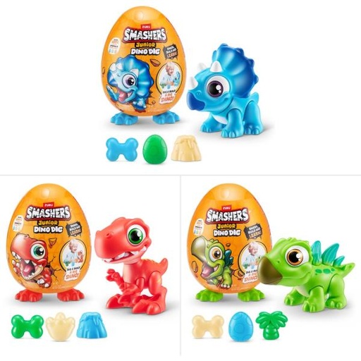 [ZU74116] Smashers Junior Dino Dig Sorpresa  con Accesorios 3a+