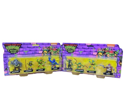 [BT83320] Figuras Mini de las Tortugas Ninja Set/4 Surt/2 4a+