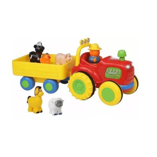 [WW6023N] Tractor de la Granja con Actividades Luz y Sonido 18m+ (456562)