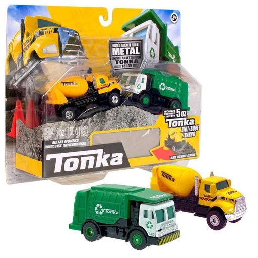 [BF06020] Vehiculos de Construccion Tonka de Metal Set de 2 / 3a+ ( Surtido de 2 - Se venden por Separado )