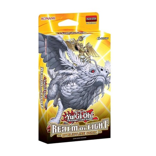 [DV86567] Cartas YU-GI-OH Sobres con 5 Cartas 1ST Edición Realm of Light  Displ/8 6a+ (Inglés)