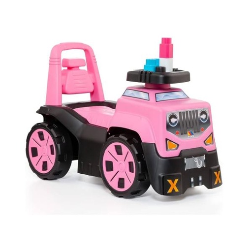 [ML19221] Carro Montable con 10 Bloques 1a+ Rosado