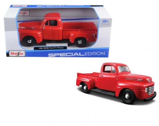 [MB31935] Carro Ford F-1 Pickup 1948 Rojo Esc:1:24   3a+ (072287)