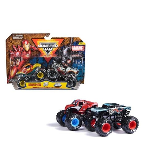 [BT6070555] Carros Monster Jam Marvel Set/2 Surt/2 3a+