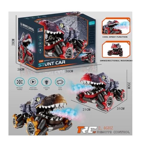 [WWCXL800104A] Carro Control Remoto  T-Rex con Luz  Surt/2 6a+ (452045)