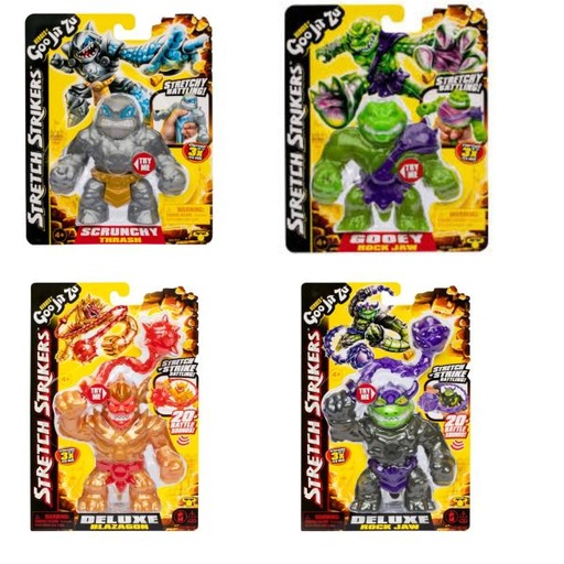 [BT42779] Figura Goo Jit Zu Stretch Strikers Surt/4 4a+