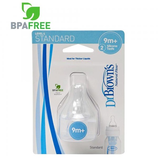 [DR313] Kit de dos Tetinas de Silicón Nivel 4 St