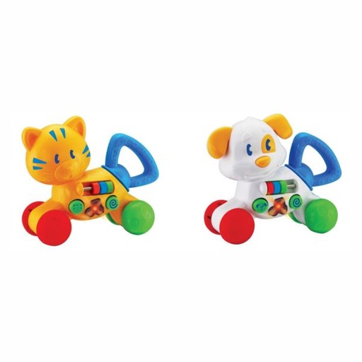 [NS69059] Perro y Gato Musicales con Luz y Sonidos Surt/2 12m+