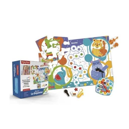 [RN11731] Juego Fisher Price Reune La Orquesta 3a+