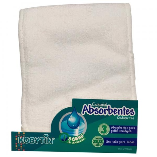 [AC29990182] Set de 3 Absorbentes para Pañal Ecológico