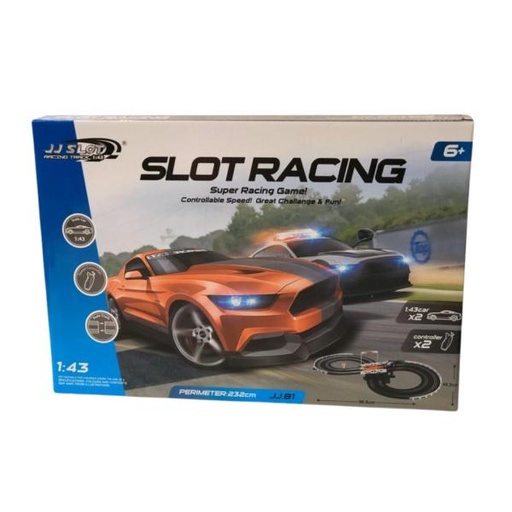 [WWJJ811] Pista de Carros Slot Racing 1:43 6a+(433280)