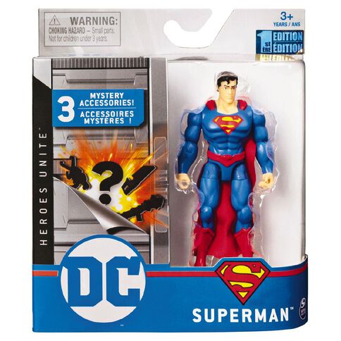 [BT6056331] Figura Básica Superman 3 Accesorios Misteriosos 3a+