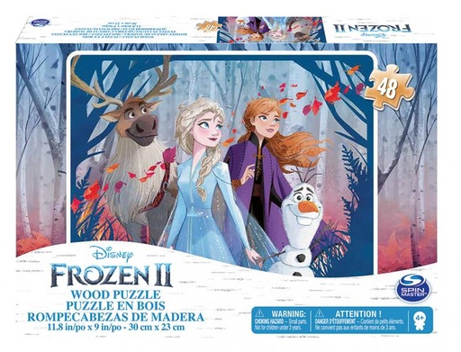 [BT6053102] Rompecabezas de Madera Frozen ll 48pzs 4a+