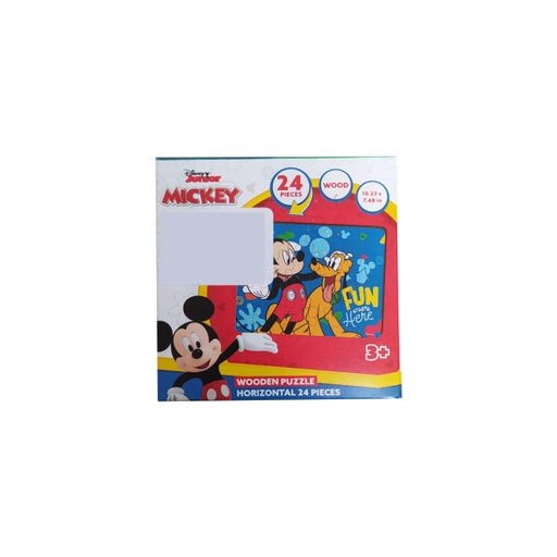 [FC55748] Rompecabezas de Madera Horizontal Mickey Disney Junior 24pzs en Caja 3a+ (COD000888)