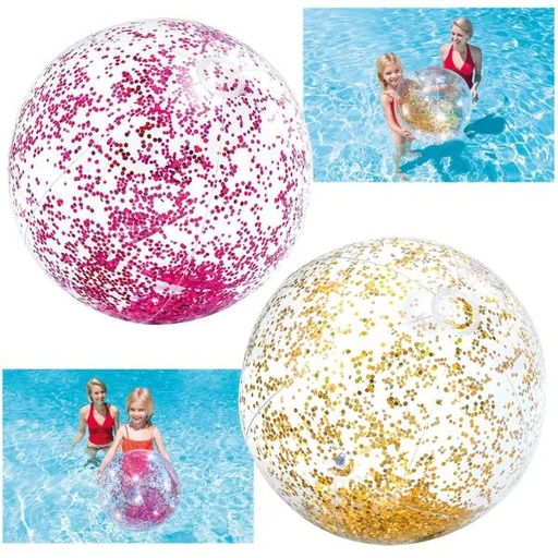 [INT58070] Bola de Playa Inflable Escarchada S/2 3a+ 71cm